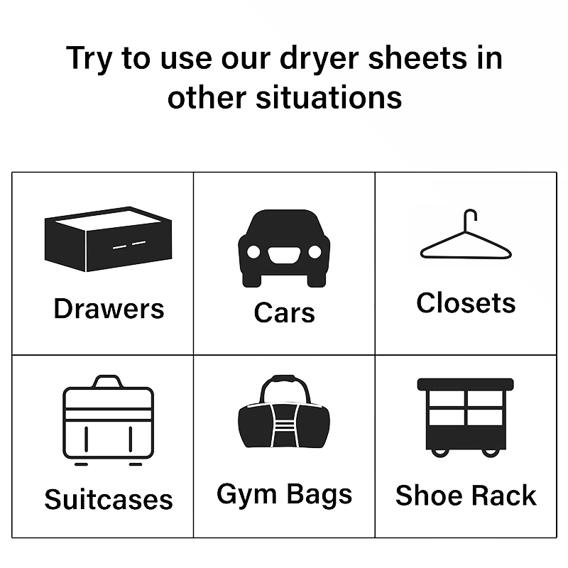 Plant‑Based Fabric Softener Dryer Sheets for Laundry Plant‑Based Fabric Softener Dryer Sheets for Laundry