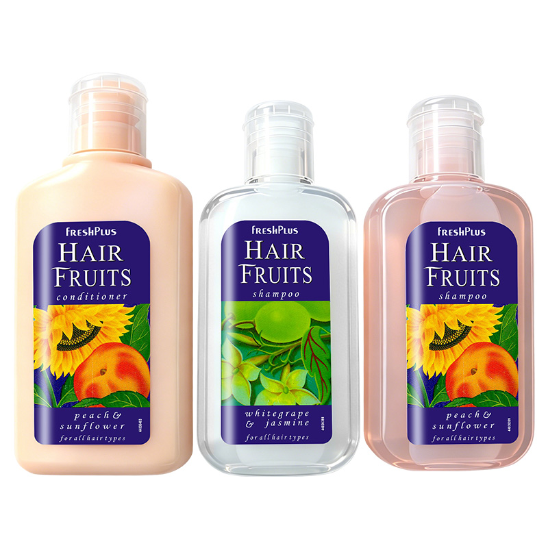 peach sunflower hair care set