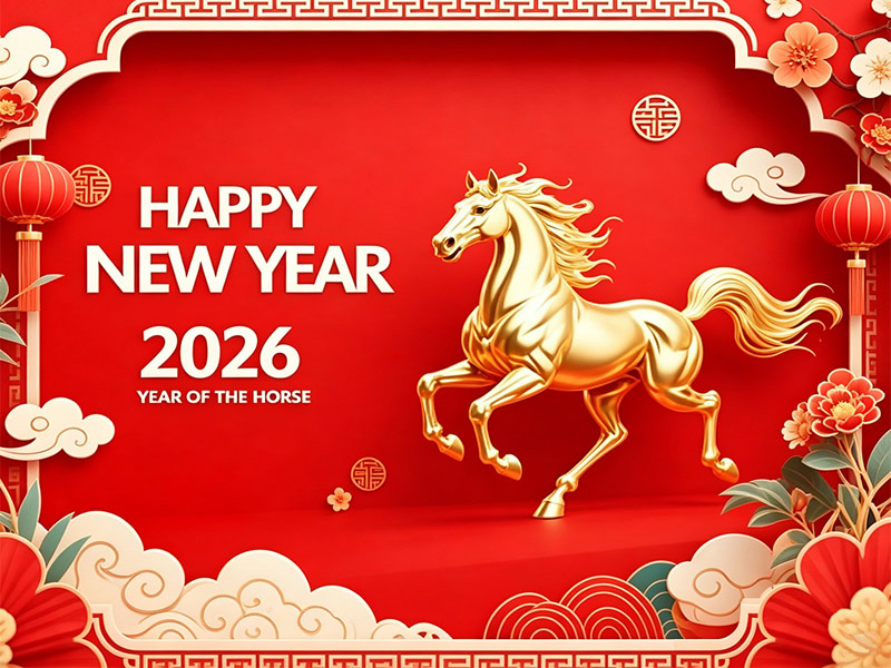 2026년 춘절 연휴 안내